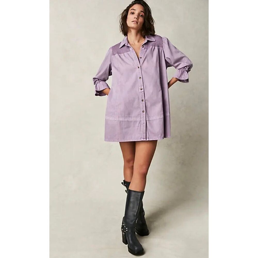 Free People Vanessa Denim Tunic‎